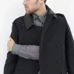 Taban Coat in Black