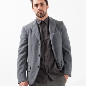 Washed Wool Blazer
